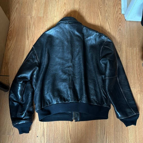 Avirex A2 vintage leather bomber jacket Mens XL . “Cleaner cleaned”.. - Picture 6 of 16
